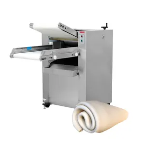 Commercial Use Pasta Bread Noodle Making BakeryDough Sheeter Stainless Steel Dough Pressing Machine