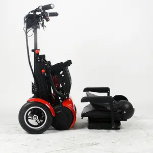 2021 Populer Dijual Uni Eropa Gudang Grosir 500W Mini Lipat Electric Scooter untuk Anak-anak Empat Roda Ce 201-500W 40-60Km 36V