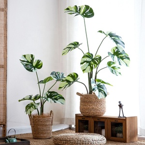 <span class=keywords><strong>Plante</strong></span> artificielle <span class=keywords><strong>Monstera</strong></span> <span class=keywords><strong>variegata</strong></span> en pot, 70-100 cm, faux arbre tropical pour la décoration intérieure et extérieure de la maison et du jardin - Product Image 1