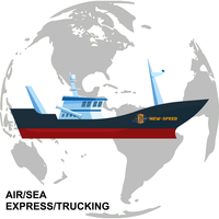 Nouvelle Vitesse 20GP/40GP Conteneur Expédition Mer Transitaire Agent DDP CIF FOB Chine vers USA Canada