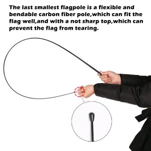 Tùy Chỉnh Ngoài Trời Sợi Thủy Tinh Sail Lông Cờ Cực Khung Polyester Vải Quảng Cáo Barber Flags <span class=keywords><strong>Banner</strong></span> - Product Image 5