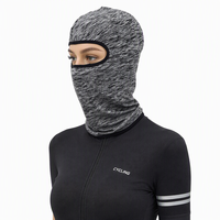 Cagoule de ski extensible personnalisée, thermique, doublure en fourrure, bord élastique, chaude pour l'hiver, pour sports, en Spandex Heather, bonnet de motard, vente en gros