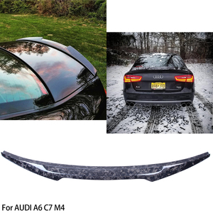 สปอยเลอร์หลังคาร์บอนไฟเบอร์ทรง M4 สำหรับรถ A6 C7 Sedan ปี 2012-2015 - Product Image 2