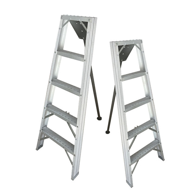 High-quality Multi-purpose Custom-designed Double-support Adjustable Aluminum Alloy Orchard Fruit Picking Tripod/fruit Ladder