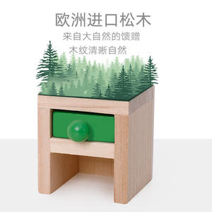 บ้านไม้จำลอง ชุดของเล่นเสริมพัฒนาการสำหรับเด็กอายุ 5-7 ปี ของเล่นบทบาทสมมติ ชุดครัวขนาดกลาง YW 000 - Product Image 2