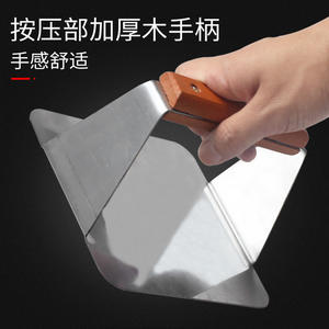 Prensa para pasteles de acero inoxidable, herramienta manual cuadrada para teppanyaki, utensilio de cocina manual con diseño engrosado - Product Image 3