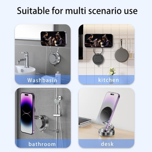 Più venduto di 360 gradi di rotazione forte magnetico per auto porta cellulare pieghevole <span class=keywords><strong>ventosa</strong></span> per auto facile installazione - Product Image 6