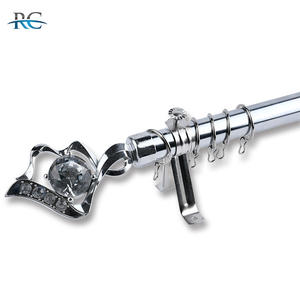 Set di Aste <span class=keywords><strong>per</strong></span> <span class=keywords><strong>Tende</strong></span> Doppie in Ferro Estensibili, Personalizzabili, Durevoli ed Ecologiche, Stile Moderno, Accessori <span class=keywords><strong>per</strong></span> <span class=keywords><strong>Tende</strong></span> in PVC - Product Image 6