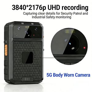 Caméra corporelle 4G IA avec diffusion <span class=keywords><strong>en</strong></span> direct, GPS et système de dispatchage intégré pour les équipes de sécurité - Product Image 1