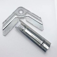 Système de conduits d'air CVC, coins de conduits TDF TDC pour hôpitaux, gymnases, écoles et sous-sols - Construction en acier moderne