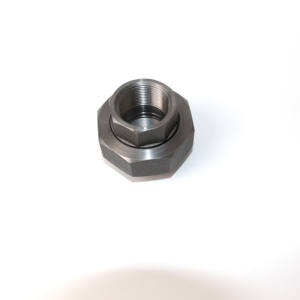 ข้อต่อท่อเหล็กฟอร์จแรงดันสูง 3000 ปอนด์ แบบที อีลโบ ยูเนียน A105 ข้อต่อท่อเหล็กคาร์บอน ยูเนียน - Product Image 1