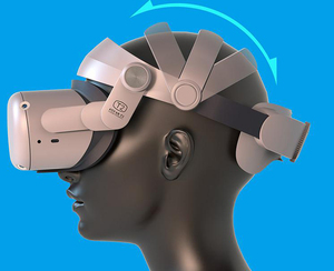 Nouveau modèle VR Elite Strap avec chargeur Vr Headstrap <span class=keywords><strong>casque</strong></span> de réalité <span class=keywords><strong>virtuelle</strong></span> pour <span class=keywords><strong>Oculus</strong></span> pour <span class=keywords><strong>Quest</strong></span> <span class=keywords><strong>2</strong></span> accessoires de jeu - Product Image 4