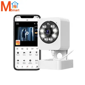 Caméra 1080p Tuya Smart Indoor Home Security PIR Motion Human Detection Camera Wifi Cctv Surveillance Camera