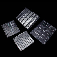 Boîtes blister en plastique personnalisées Emballage à moitié plié Plateaux à bulles Plateaux électroniques pour produits ménagers fabriqués en PVCPET
