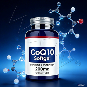 CoQ10 de Alta Absorción 200mg en Cápsulas Blandas, 120 Cápsulas para Energía Cardíaca, Función Celular, Soporte Antioxidante - Product Image 4