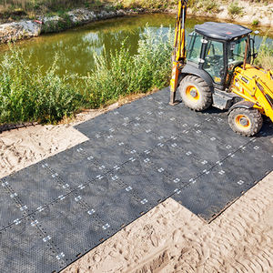 Uhmwpe <span class=keywords><strong>Track</strong></span> Kunststoff-Profil platte Temporärer Zugang Straßen matte Hoch dichte Kunststoff Schwere Fahrbahn Straßen matte - Product Image 1