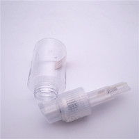 Flacon pulvérisateur en plastique transparent pour poudre nettoyante anti-poussière, grand format, 120 ml/4 oz