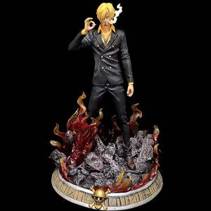<span class=keywords><strong>Figura</strong></span> Luminosa 3D de <span class=keywords><strong>Sanji</strong></span>, Personaje Principal del Anime Japonés One Piece, Modelo de PVC de Animación - Product Image 3