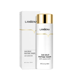 Tónico Facial LANBENA de Marca Privada con Péptidos de Oro de 24K, Antienvejecimiento, Reafirmante, Iluminador, Tónico de Belleza - Product Image 4