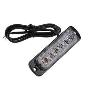 Luce stroboscopica di emergenza a 6 Led per luce stroboscopica <span class=keywords><strong>lampeggiante</strong></span> per auto per camion lampada ambra rosso <span class=keywords><strong>blu</strong></span> bianco semaforo - Product Image 3