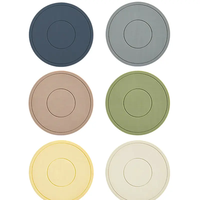 Pots chauds résistants à la chaleur casseroles tapis d'isolation en silicone résistant à la chaleur antidérapant pour tapis de comptoir de cuisine