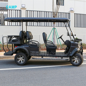 CAMP Nuevo modelo 7.5kw carrito de golf eléctrico 6 personas batería de iones de litio todoterreno Club <span class=keywords><strong>coche</strong></span> carrito de golf - Product Image 2