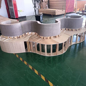 Nuevo Diseño de Moda, Sofá Seccional Modular Curvo Tapizado en Terciopelo de Forma Irregular con Múltiples Asientos para Bodas - Product Image 6