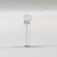 En Stock Vente en Gros Tube Vide Attar 2ml Échantillon en Verre Mini Test Huile Essentielle Flacons de Parfum Flacons Avec Bâtons en Plastique