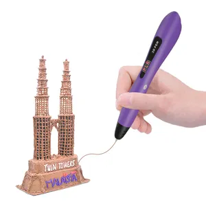 Children 3d printing plastic Toy pen 3d diy print toys kids set for 3d digital printing 3d pen