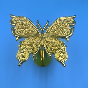 Clip para Cortina con Diseño de Mariposa Dorada, Accesorio de Hardware Personalizado Antioxidante, Diseño Tradicional - Product Image 4
