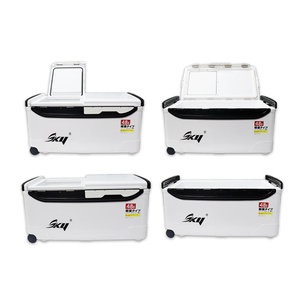 Hoya — <span class=keywords><strong>coffre</strong></span> d'extérieur EPS, 28l, pour Camping, pique-nique, pêche, glace, avec refroidisseur de roues - Product Image 2