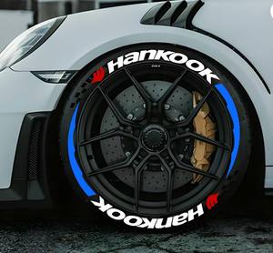 Pegatinas 3D para Neumáticos con Letras Personalizadas, Diseño Conectado Modificado para Ruedas de Coche - Product Image 3