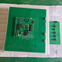 Muntbediende Fruit King 2-Slot speelautomaat, USB-aansluiting, metalen en kunststof constructie, Engelse PCB moederbord