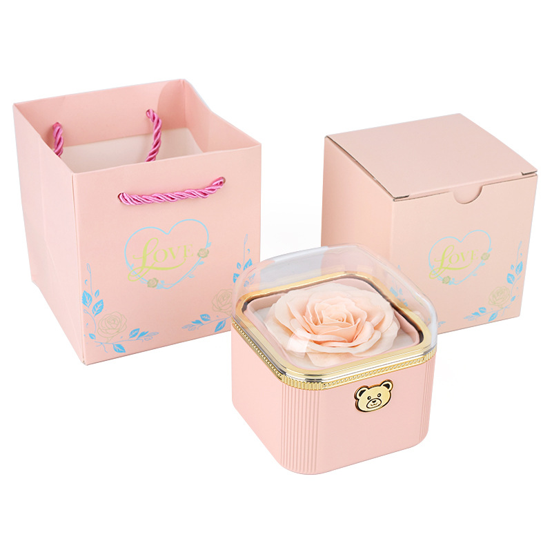 Fiore di sapone rosa