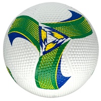 Pallone da Calcio in Gomma Ecologica con Superficie Ispessita, Antiscivolo, Resistente all'Usura e Durevole