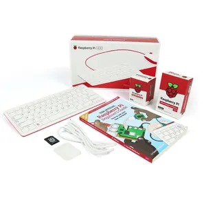 Teclado Raspberry Pi 400 para PC, tudo em um, conjunto com Wi-Fi, Bluetooth duplo 4K, Reino Unido/EUA