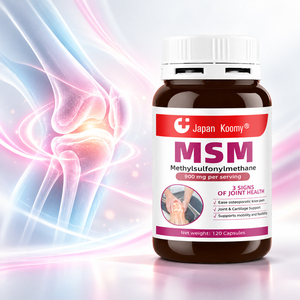 Fabricante de Suplementos Nutracéuticos Shecome MSM con Metilsulfonilmetano, Soporte para la Movilidad y Comodidad de las Articulaciones, 120 Cápsulas de MSM - Product Image 1