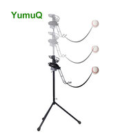 YumuQ Force – Nouvelle machine de lancer automatique de baseball et softball à double volant réglable pour l'entraînement