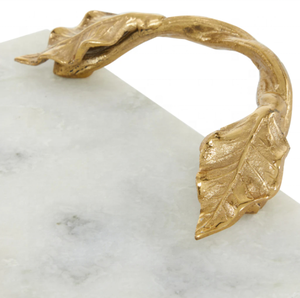 ถาดโลหะหินอ่อนรูปสี่เหลี่ยมผืนผ้า TCM 504 งานแฮนด์เมดทันสมัยอเนกประสงค์มีสไตล์สำหรับเสิร์ฟ จัดระเบียบ ตกแต่งทุกพื้นที่ - Product Image 3