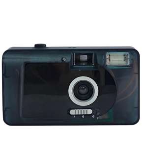 Appareil photo argentique transparent 35 mm, appareil photo 35 mm motorisé, automatique, action - Product Image 1