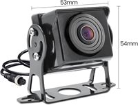 Caméra de recul pour camion, bus et voiture, avec capteur CMOS AHD 1080P, alimentation 12V, vision nocturne Starlight