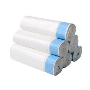 Otomatik kedi kum kabı Pet kaka poşetleri biyobozunur plastik İpli çöp filtresi ev kediler ve köpekler için çöp torbaları - Product Image 6