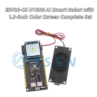 AI-KSEN Xiage Xiaozhi AI Robot dialog, Kit kombinasi ESP32-S3 N16R8 papan pengembangan suara cerdas