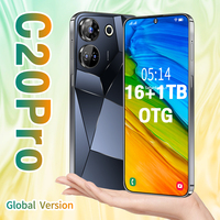 Teléfono C20 Pro Co Work 5G con Batería de Larga Duración de 8000 mAh, Pantalla de 7.3 Pulgadas, Cámara IA de 108MP, 16GB+1TB, Doble SIM+TF, Hotspot, Desbloqueo Facial, Metálico