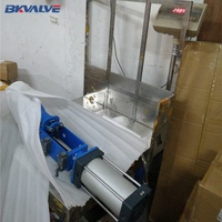 Katup Pisau Pneumatik DN150 6INCH Baja Tahan Karat 304