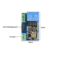 ESP8266 Módulo de Relé WiFi, Interruptor de Control Remoto para Casa Inteligente, Aplicación de Teléfono, 5V, ESP01, Módulo de Wifi Inalámbrico, 1 Unidad, 2 Unidades, 1 Unidad, 1 Unidad, 2 Unidades