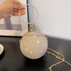 Wholesale Designer Ball <b>Bag</b> Women's Crossbody Chain <b>Small</b> Evening <b>Bag</b> Fashion Luxury Hnabdags - Product Image 1