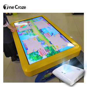 Mur de dessin interactif HD à écran tactile avec projection immersive et jeu de peinture multijoueur pour aire de jeux - Product Image 2