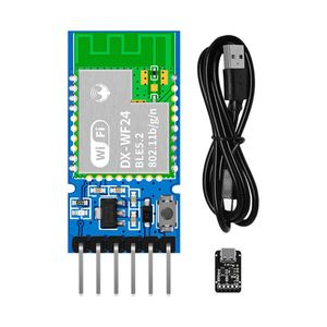 MLK DX-WF24 BLE5.2 + WIFI модуль, комплект для разработки прямого использования, расстояние 350 м, несколько режимов подключения, беспроводной модуль <span class=keywords><strong>IoT</strong></span> - Product Image 1