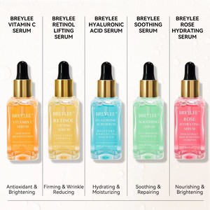 Ensemble de sérums <span class=keywords><strong>BREYLEE</strong></span> à la vitamine C, à l'acide hyaluronique et au rétinol pour le visage, apaisant, éclaircissant, anti-rides et anti-âge - Product Image 5